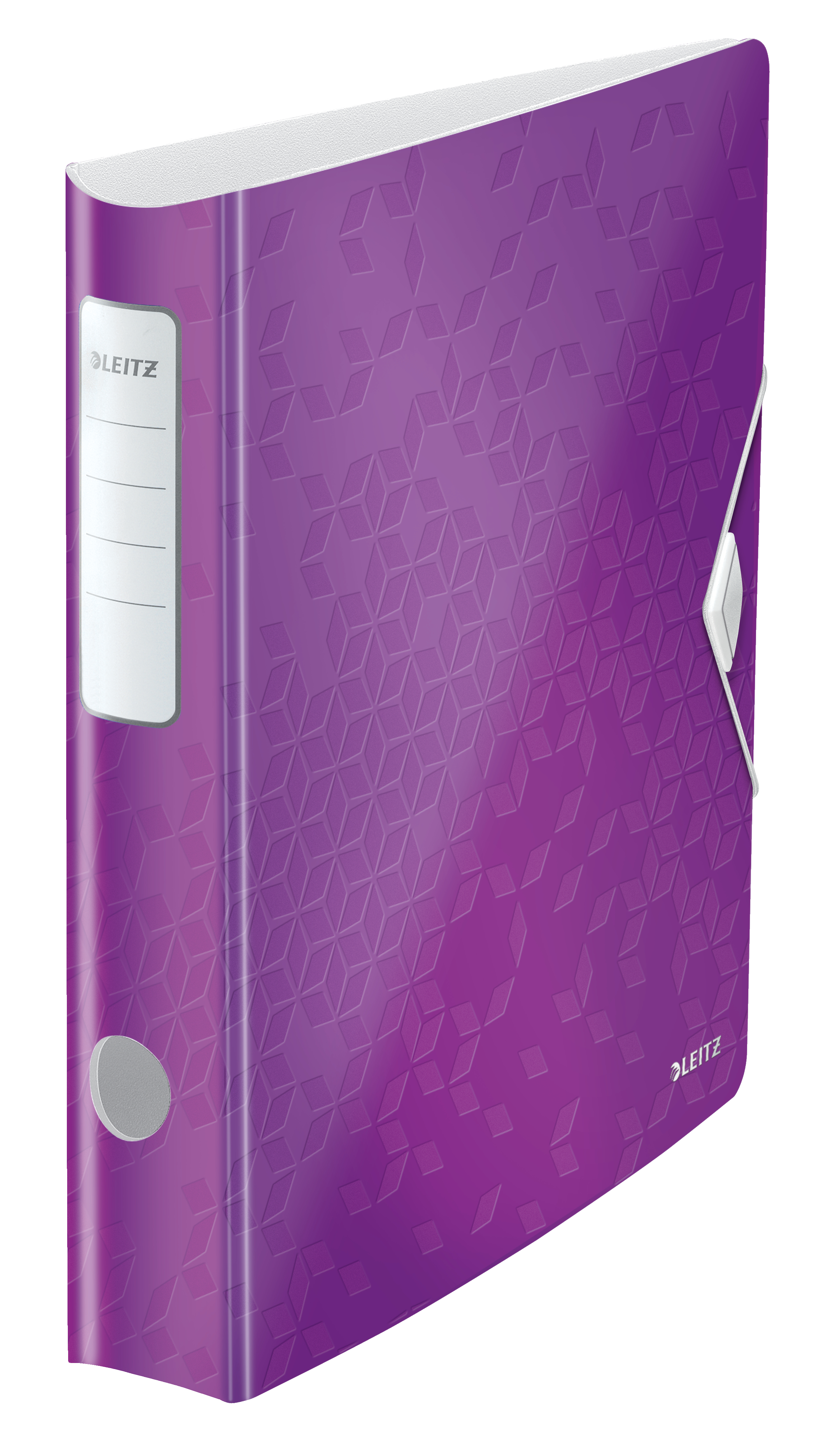 Leitz WOW Active 180° Lever Arch File, Polypropylene, 50mm Spine, A4, Purple - Outer Carton Of 5