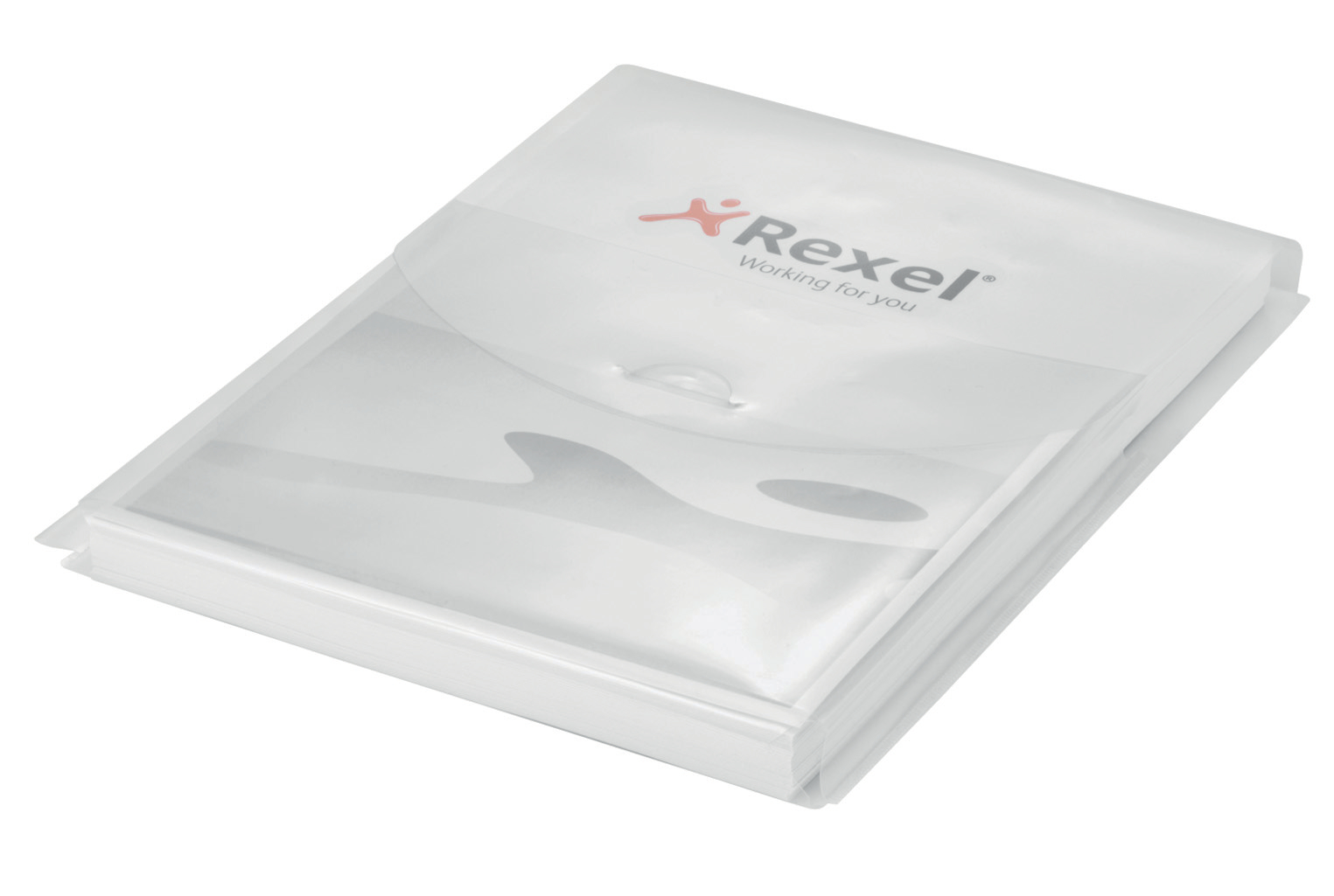 RX:EXPANDING POCKET A4 PP CLEAR