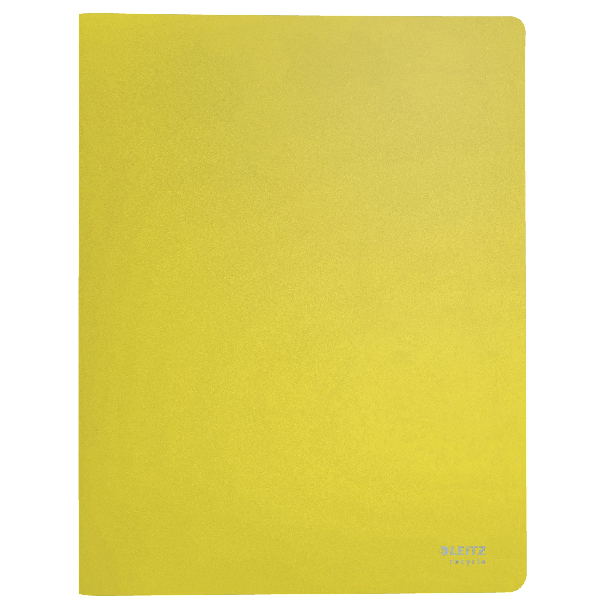 LEITZ RECYCLE DISPLAY BOOK, YELLOW