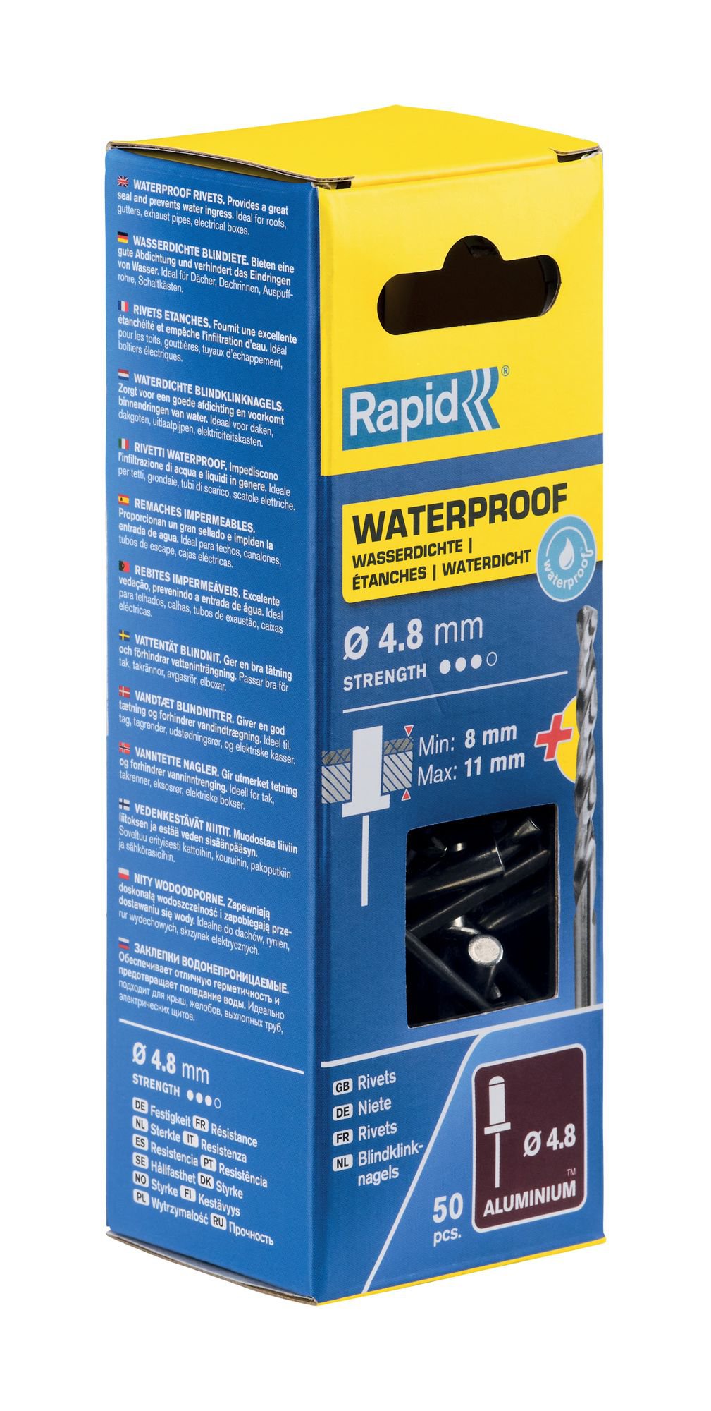 R:RIVETSÃ4.8X14MMWATERPR.(50)