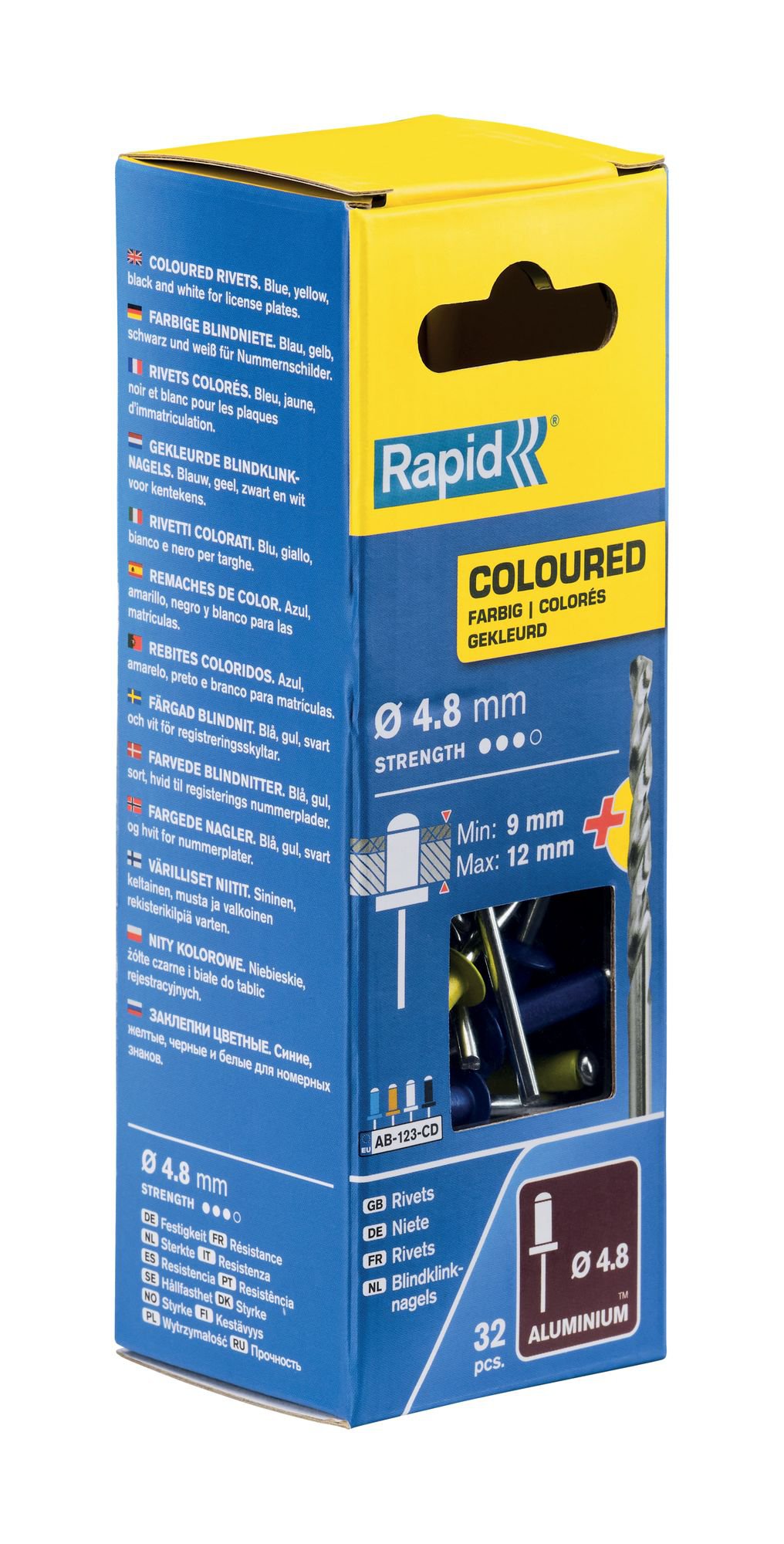 R:RIVETSÃ4.8X16MM AUTO4COL(32)