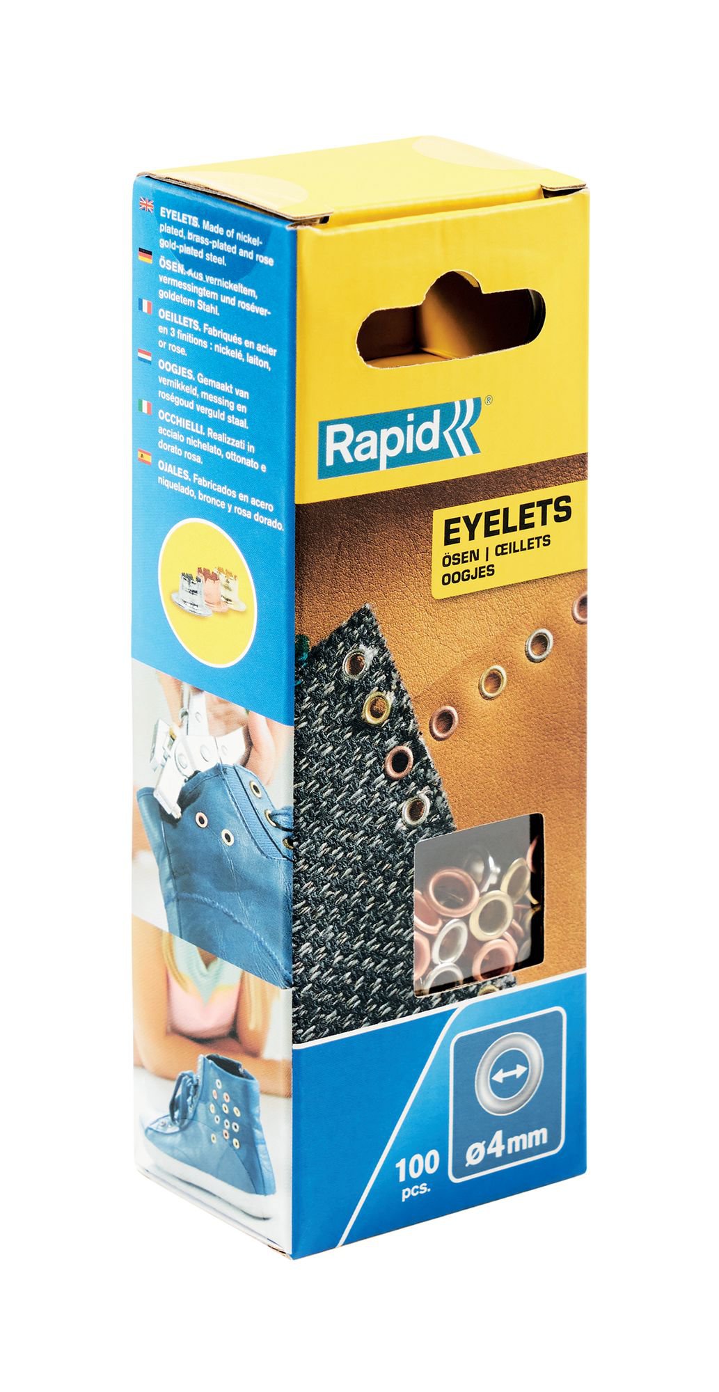 R:EYELETS 4MM BLISTER