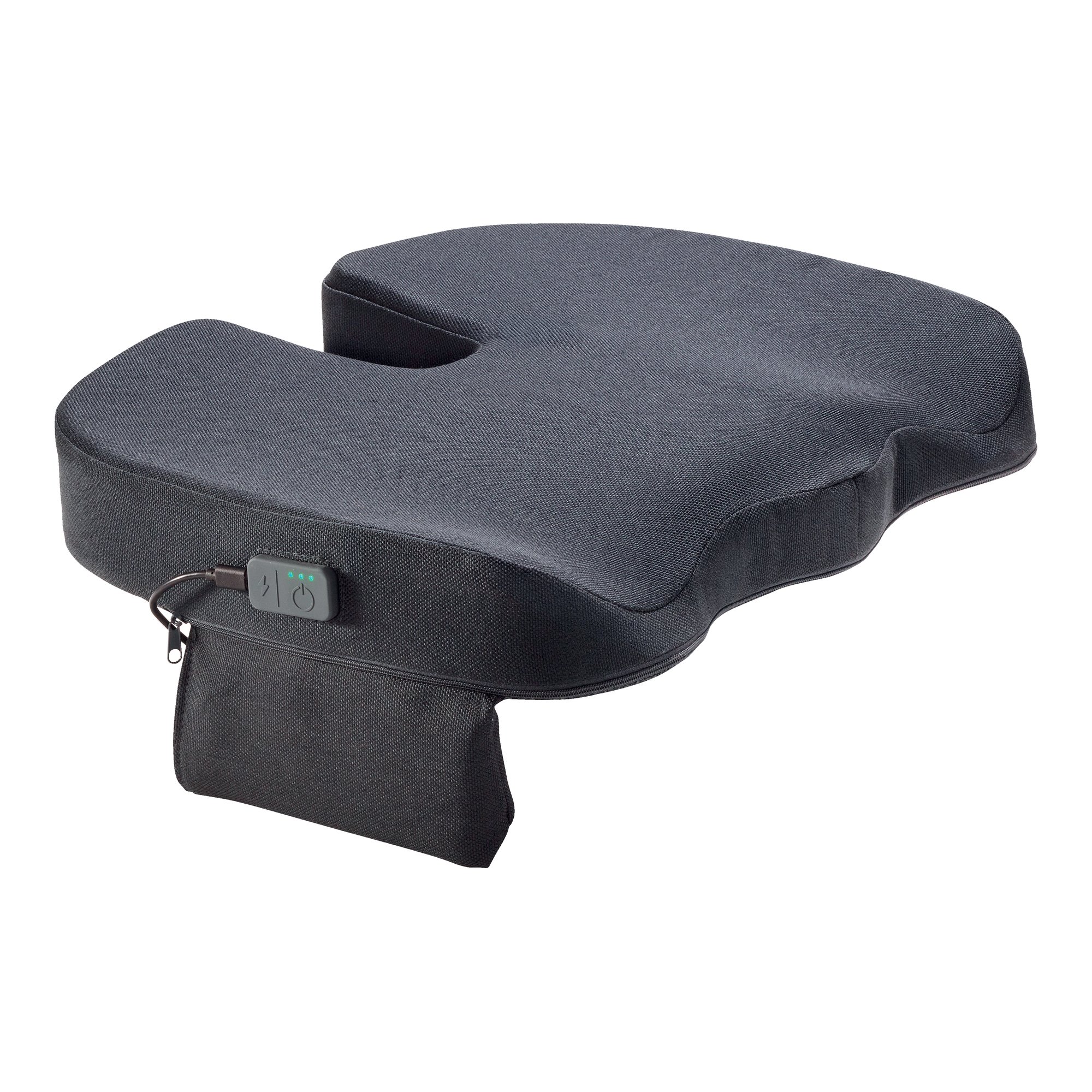 L:ICOMFI HEATED ERGO SEAT CUSHION D.GY
