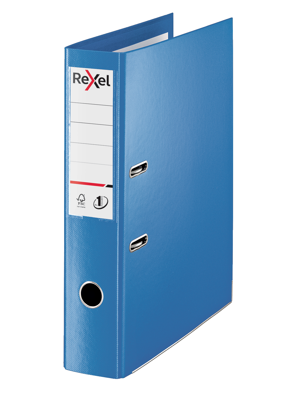Rexel Choices Lever Arch File Polypropylene Foolscap 75mm Spine Width Blue (Pack 10)