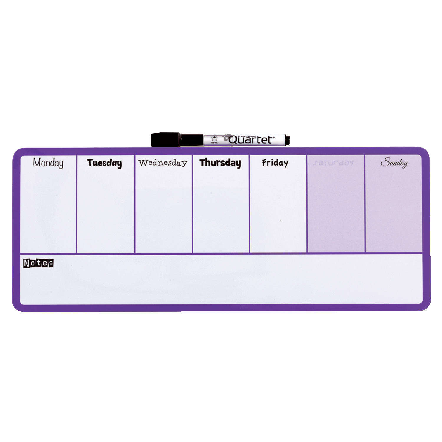N:WEEKLY ORGANIZER 140X360 PURPLE
