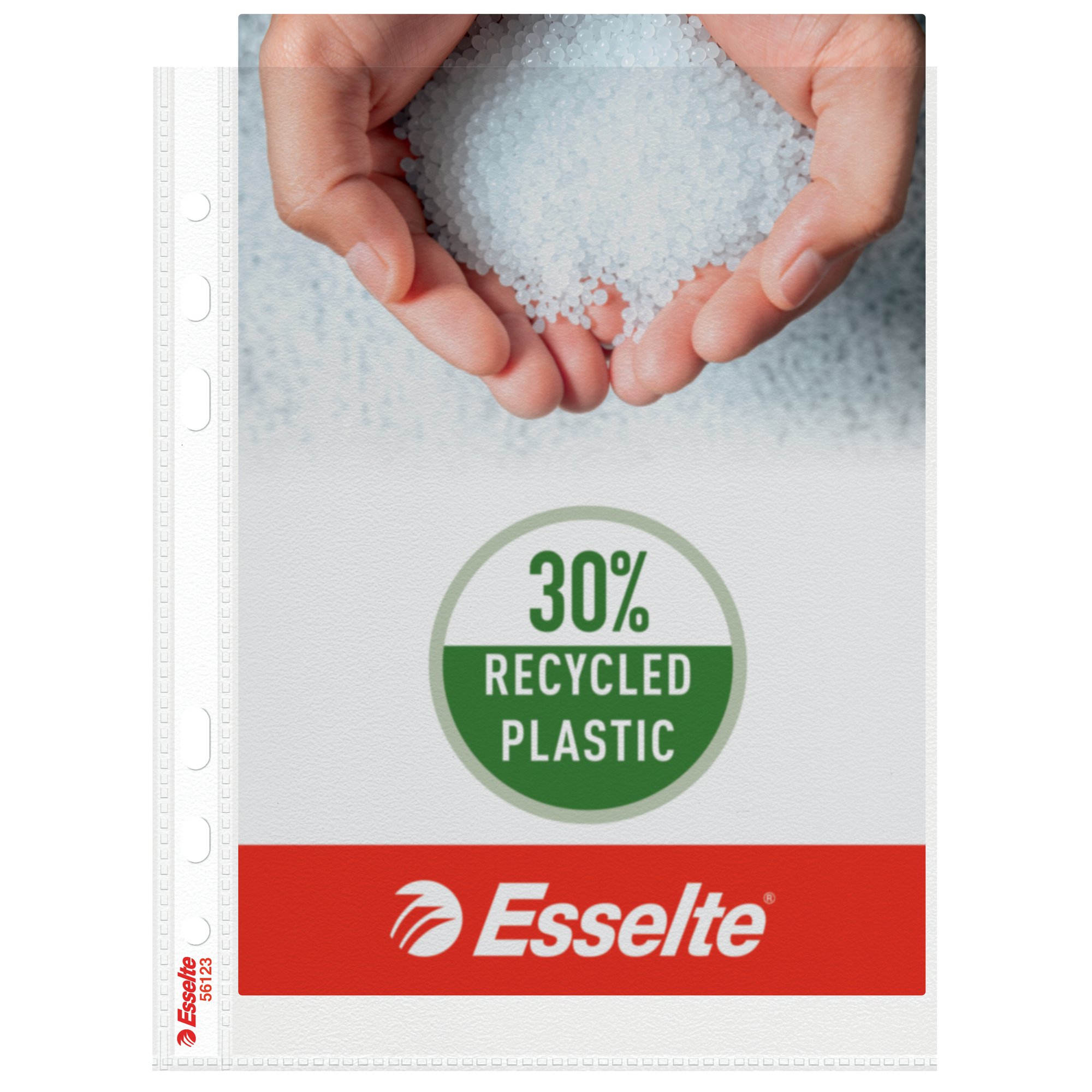 E:POCKET STD A5 RECYCLED PP 100PCS CLEAR