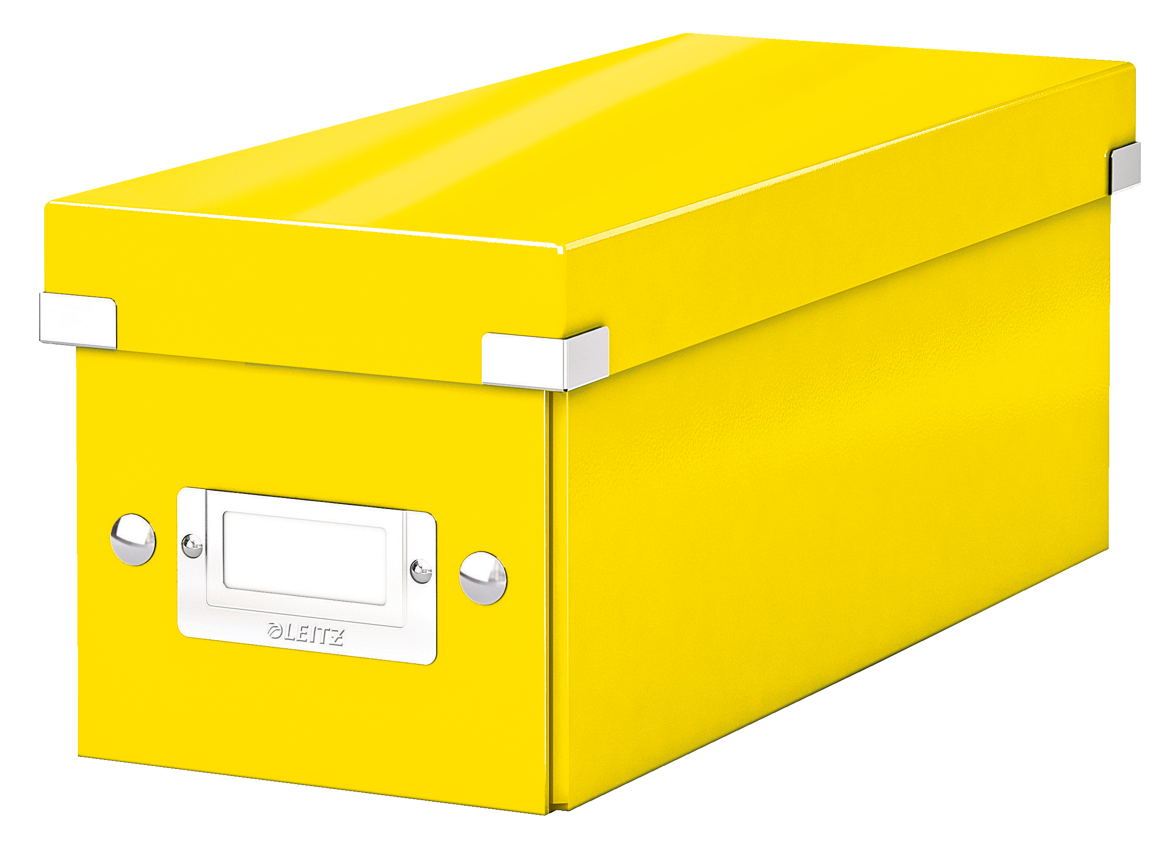 L:STORAGE BOX C&S WOW CD YELLOW
