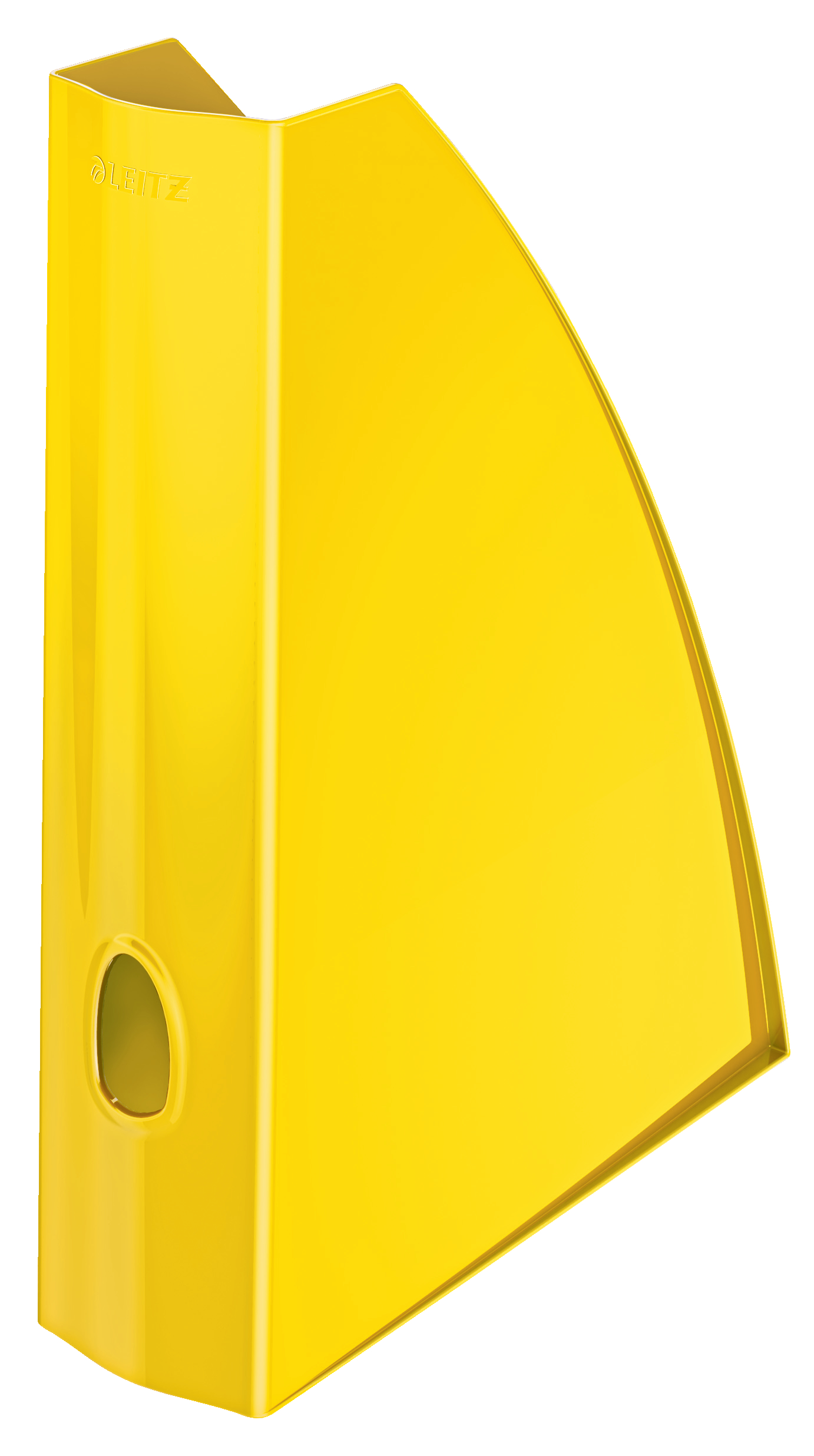 LEITZ WOW MAGAZINE FILE YELLOW