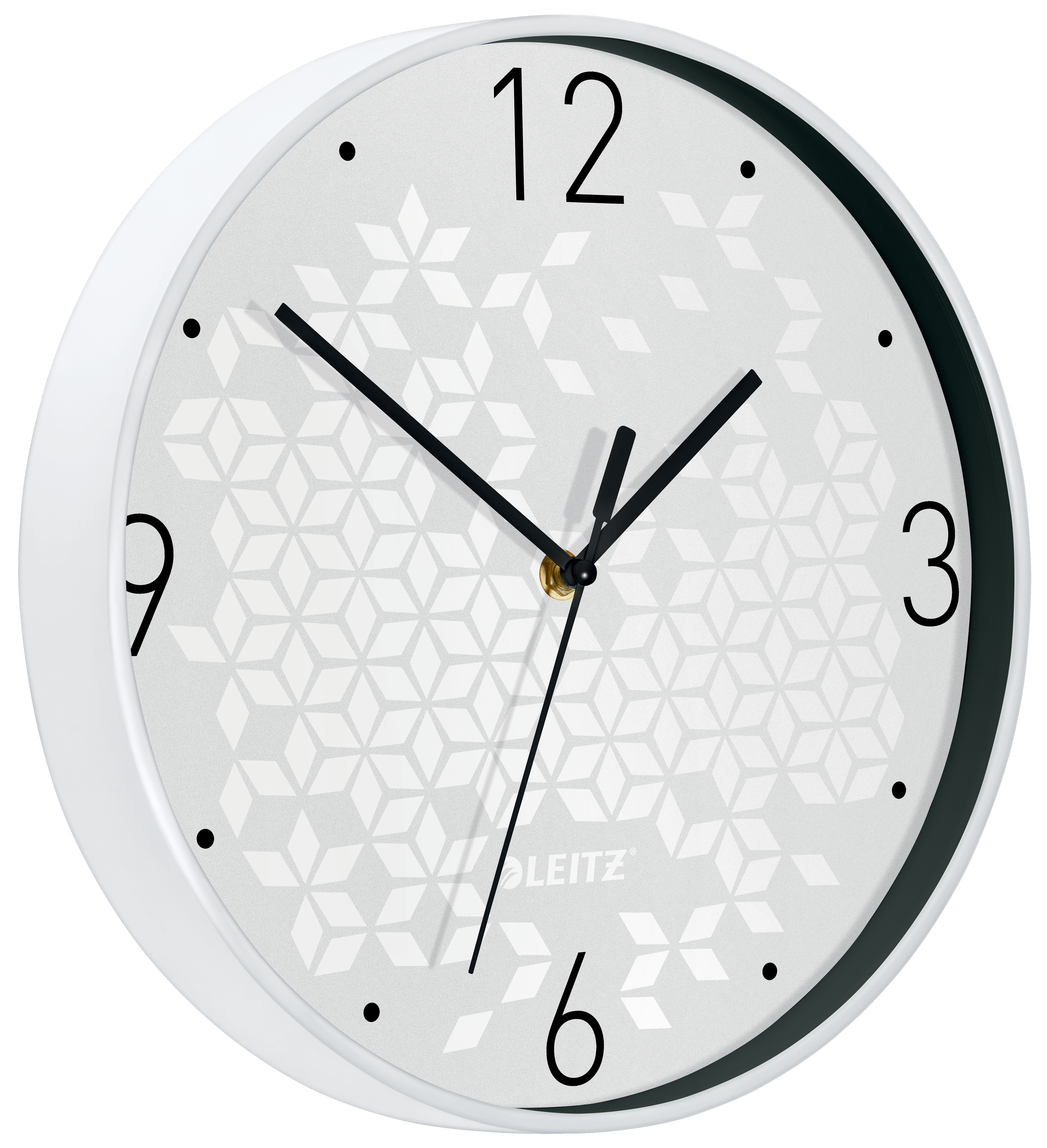 Leitz WOW Silent Wall Clock - White