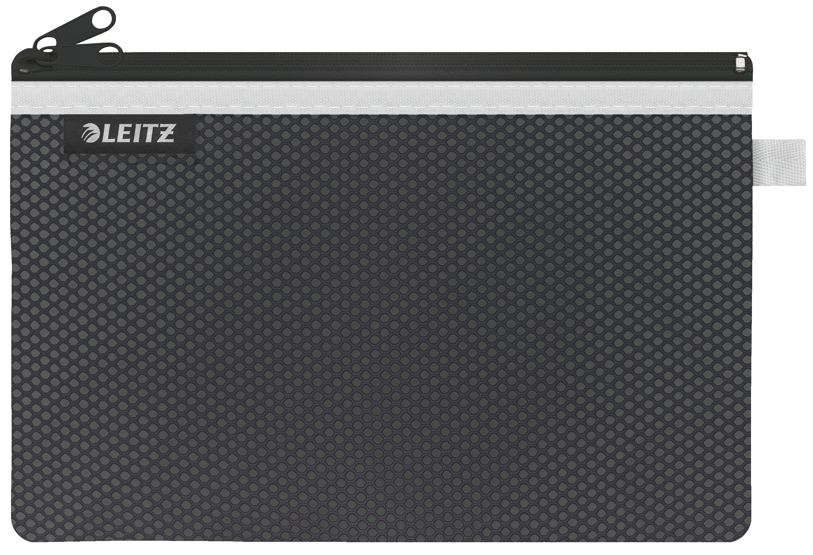 L: 2-POCKET POUCH WOW L SIZE, BLACK