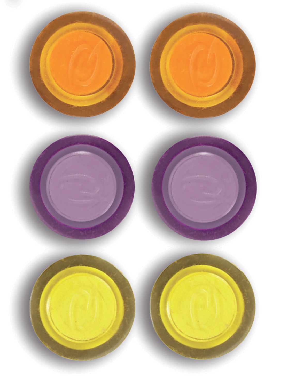 N:MAGNETS 30MM ASSORTI 6PCS