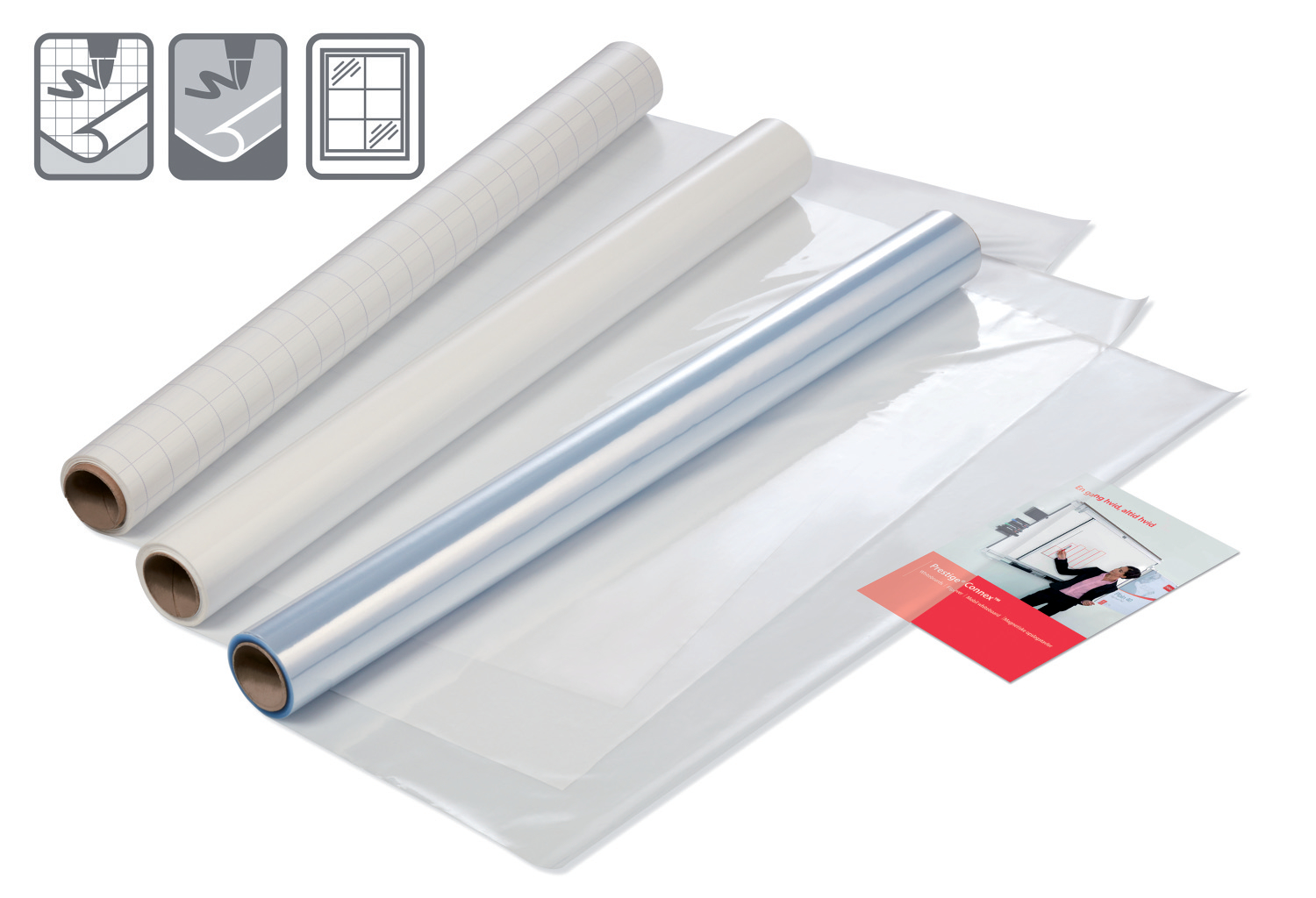 N:WHITEBOARDFOIL INSTANT 800X600MM WHITE