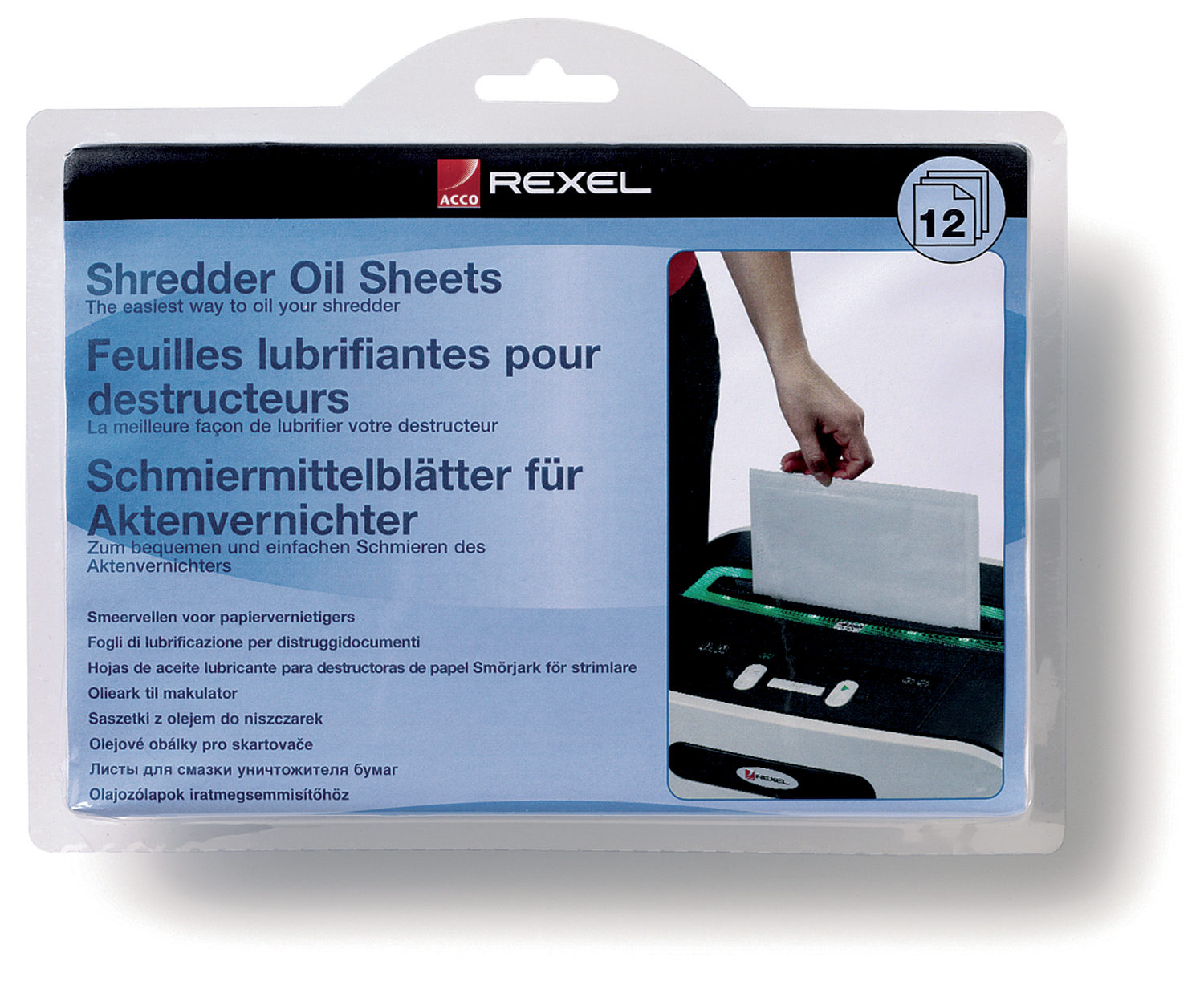 RX:SHREDDER OIL SHEET 6PCS