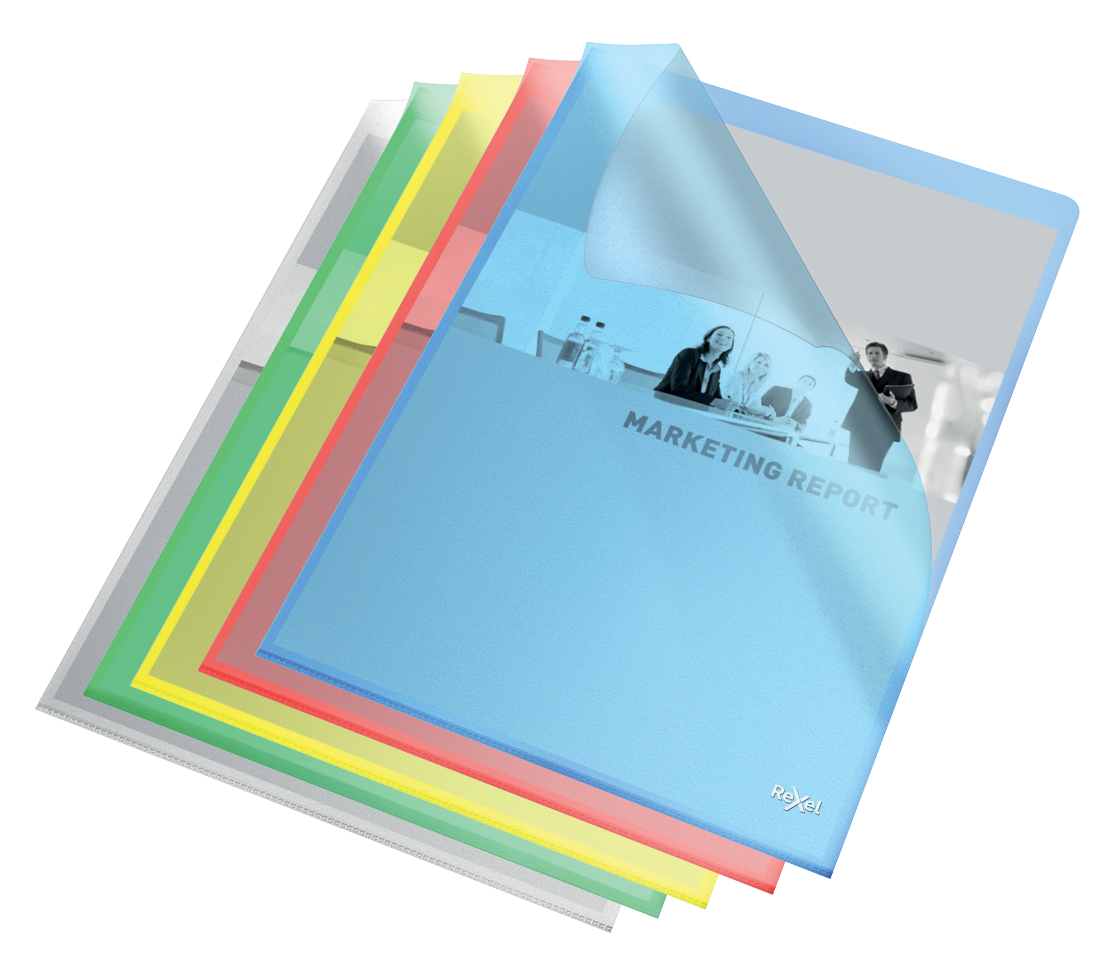 RX:FOLDERSTANDARD A4 PP 115Âµ 25PCS ASS.