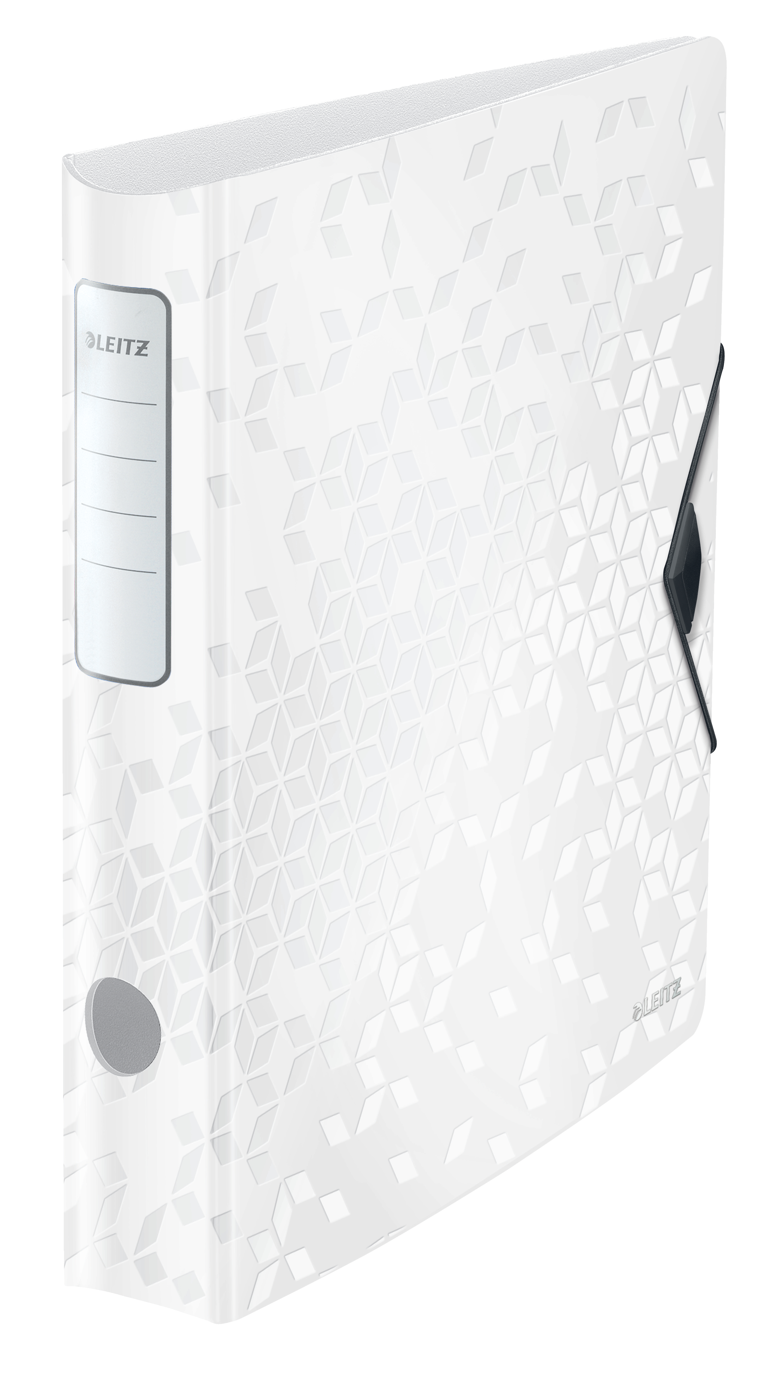 Leitz WOW Active 180° Lever Arch File, Polypropylene, 50mm Spine, A4, White  - Outer Carton Of 5