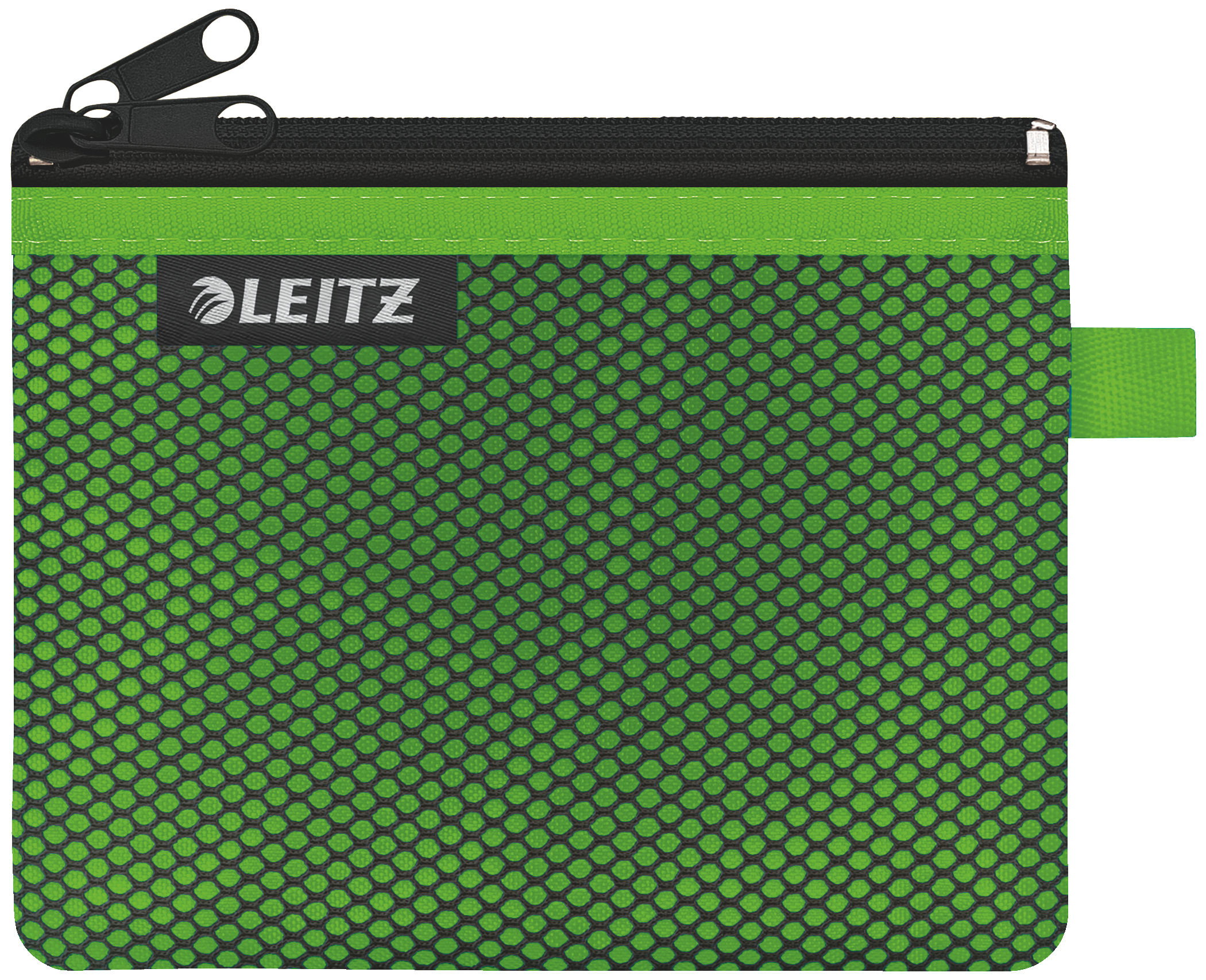L: 2-POCKET POUCH WOW S SIZE, GREEN