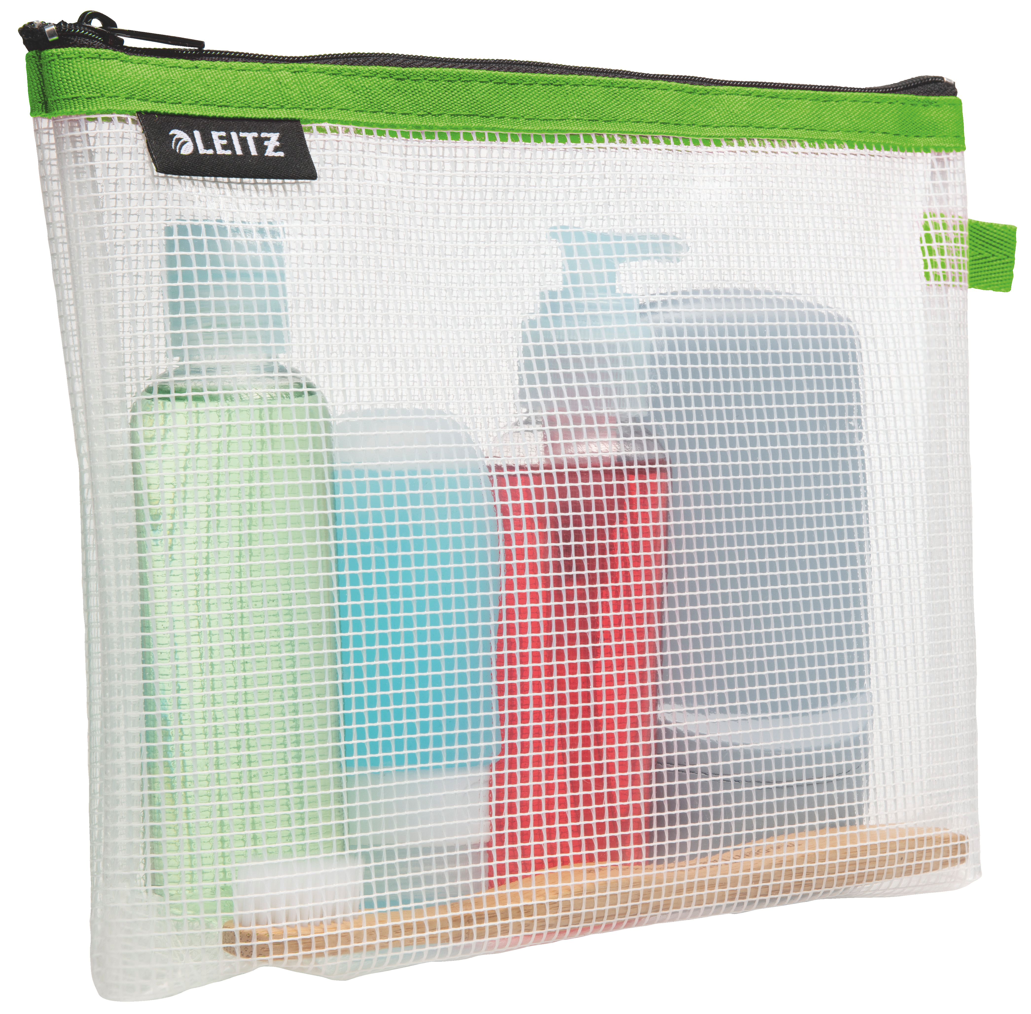 L: TRAVELLER COSMETIC POUCH WOW GREEN