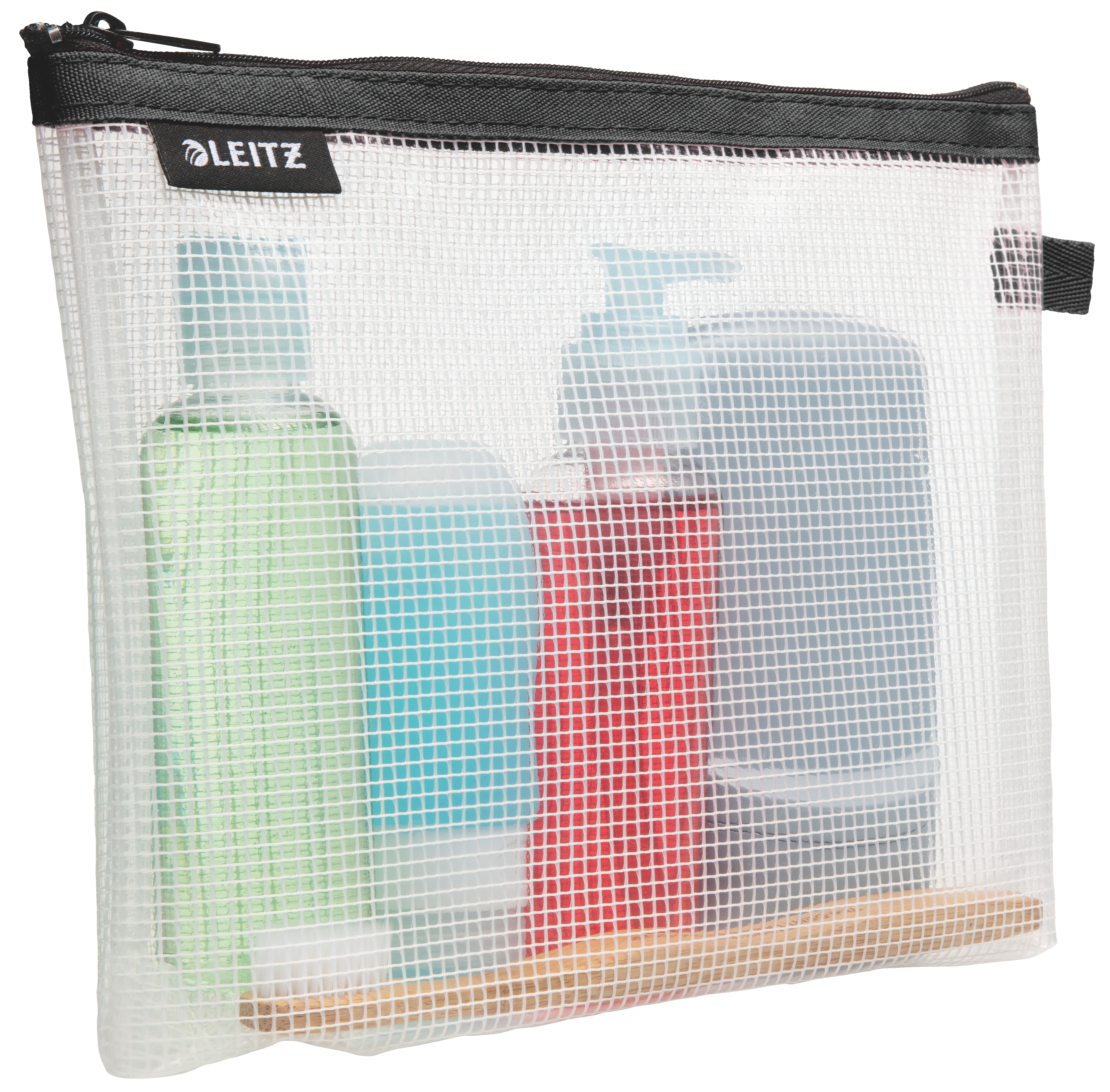 L: TRAVELLER COSMETIC POUCH WOW BLACK