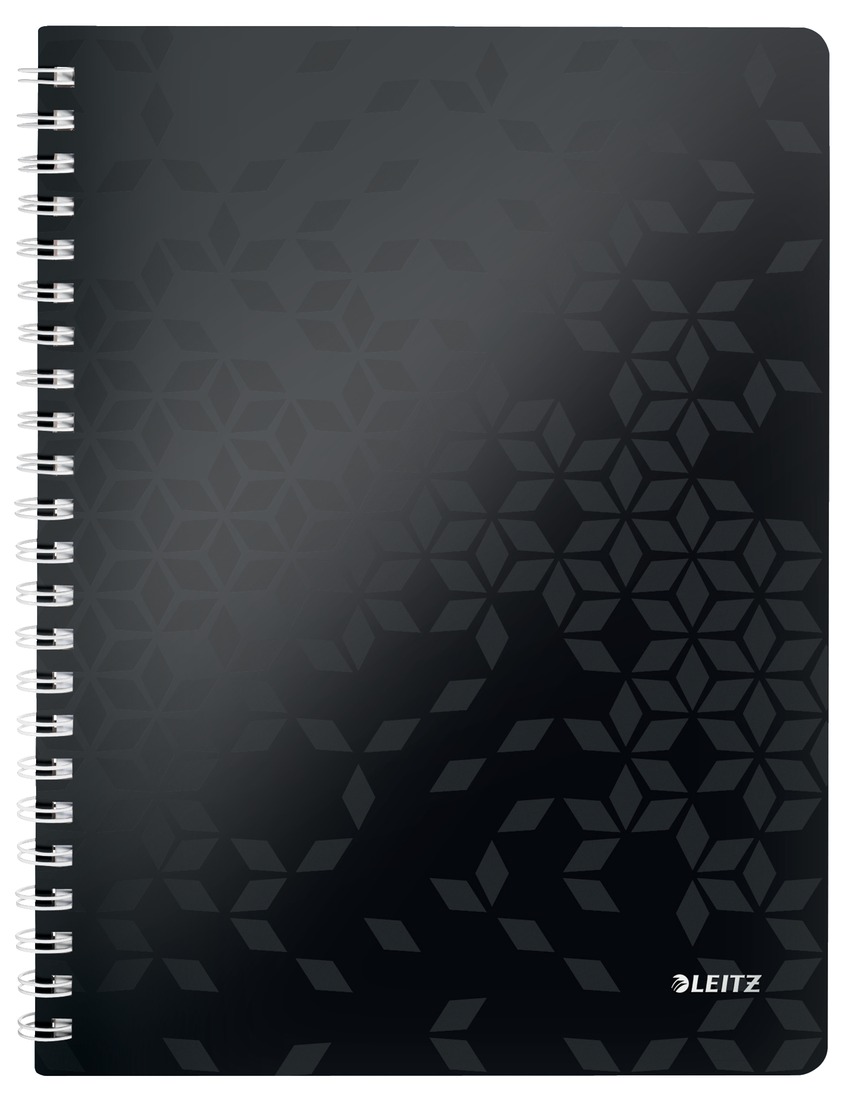 L:NOTEBOOK WOW A4 PP RULED BLACK