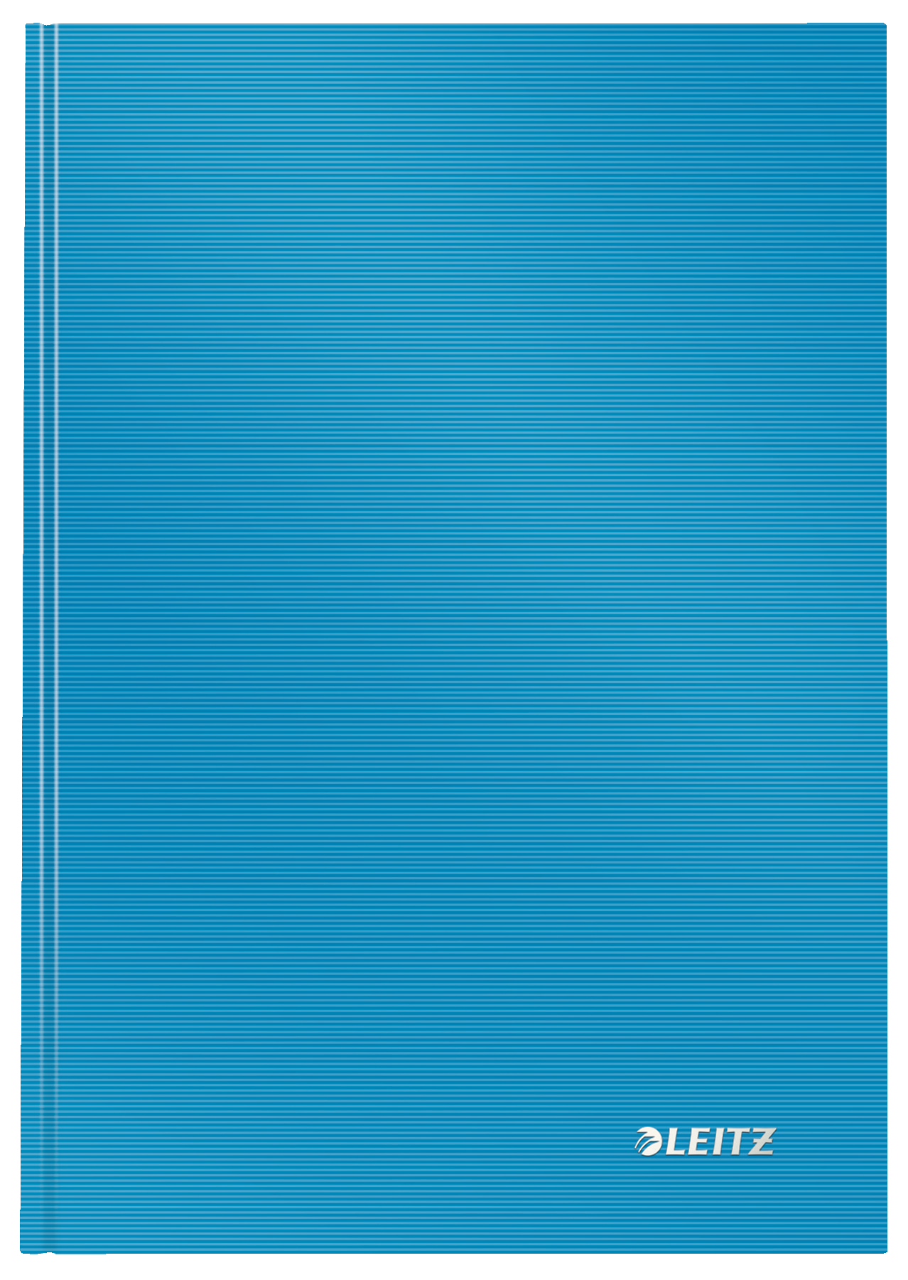 Leitz Solid Hardcover Ruled Notebook. Casebound. 80 Sheets Of High Opacity Paper. A5. Light Blue - Outer Carton Of 6