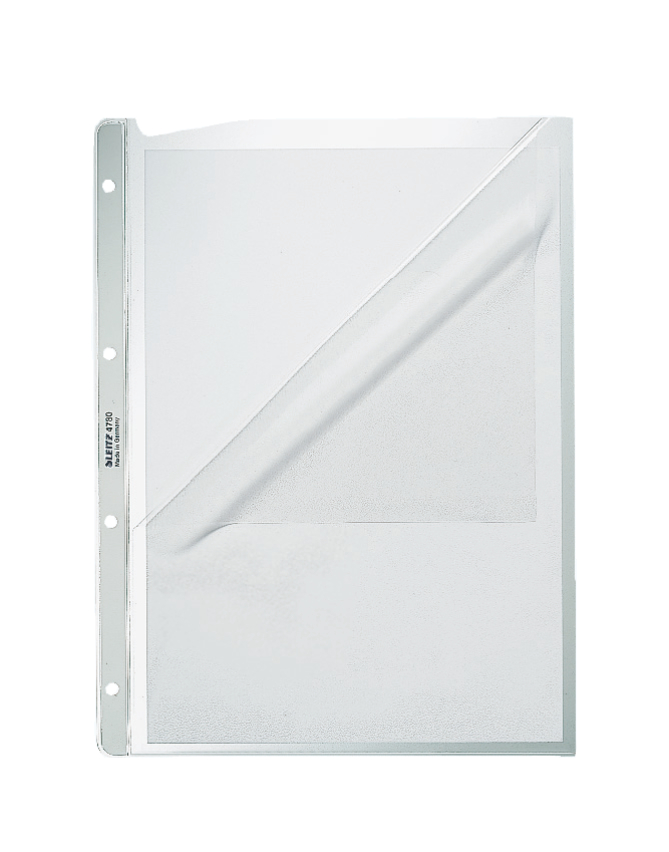 L:POCKET PREM A4 RECYCLED PP 130Âµ TRANS
