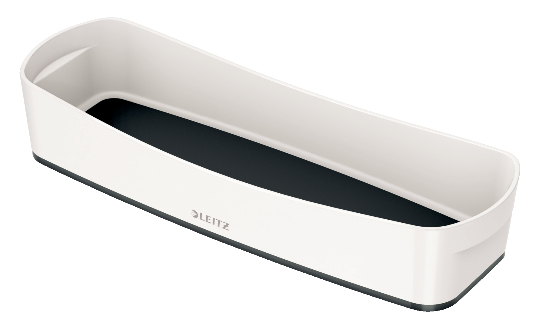 Leitz MyBox WOW Organiser Tray Long Storage. W 307 x H 55 x D 105 mm. White/black - Single Tray