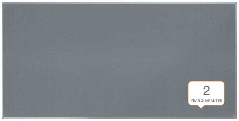 Nobo Essence Grey Felt Noticeboard Aluminium Frame 2400x1200mm