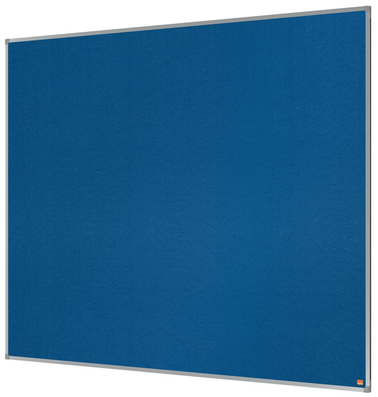 Nobo Essence Blue Felt Noticeboard Aluminium Frame 1500x1200mm
