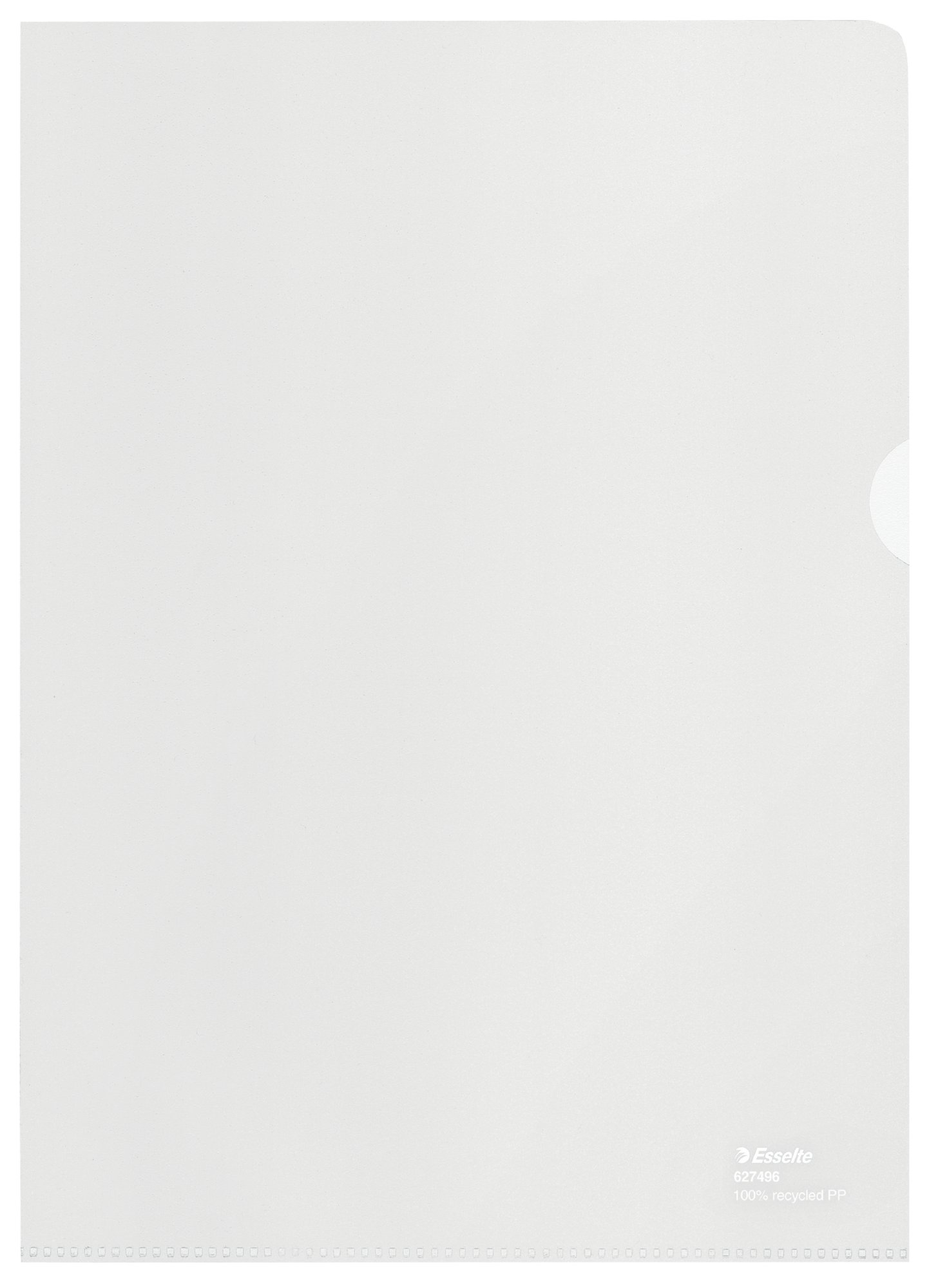 E:FOLDER RECYCLED A4 PP OP100Âµ 100PCS T