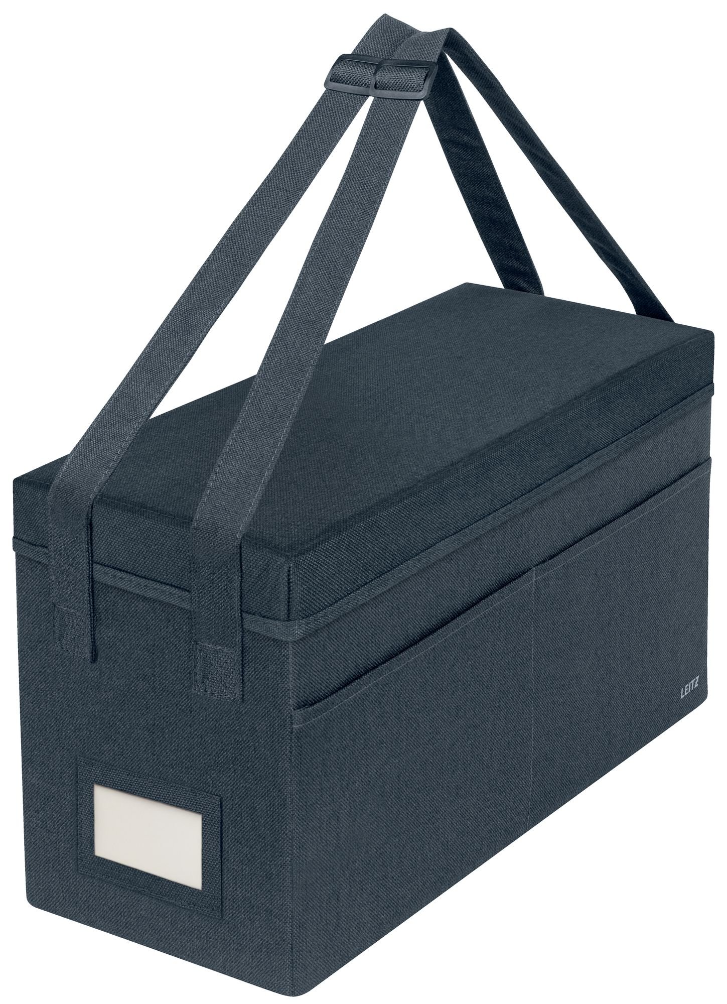 L:FABRIC HOT DESKING WORK BAG W.LID V.GY