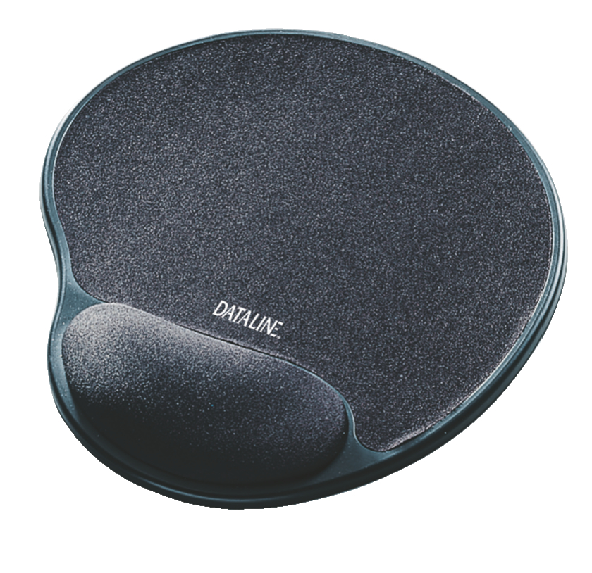 E:MOUSE PAD GEL-REST BLACK
