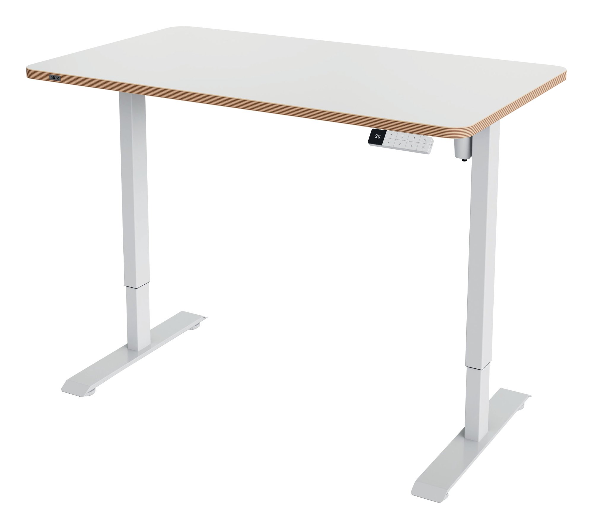 L:ERGO SITSTAND DESK 120X70CM WT UK