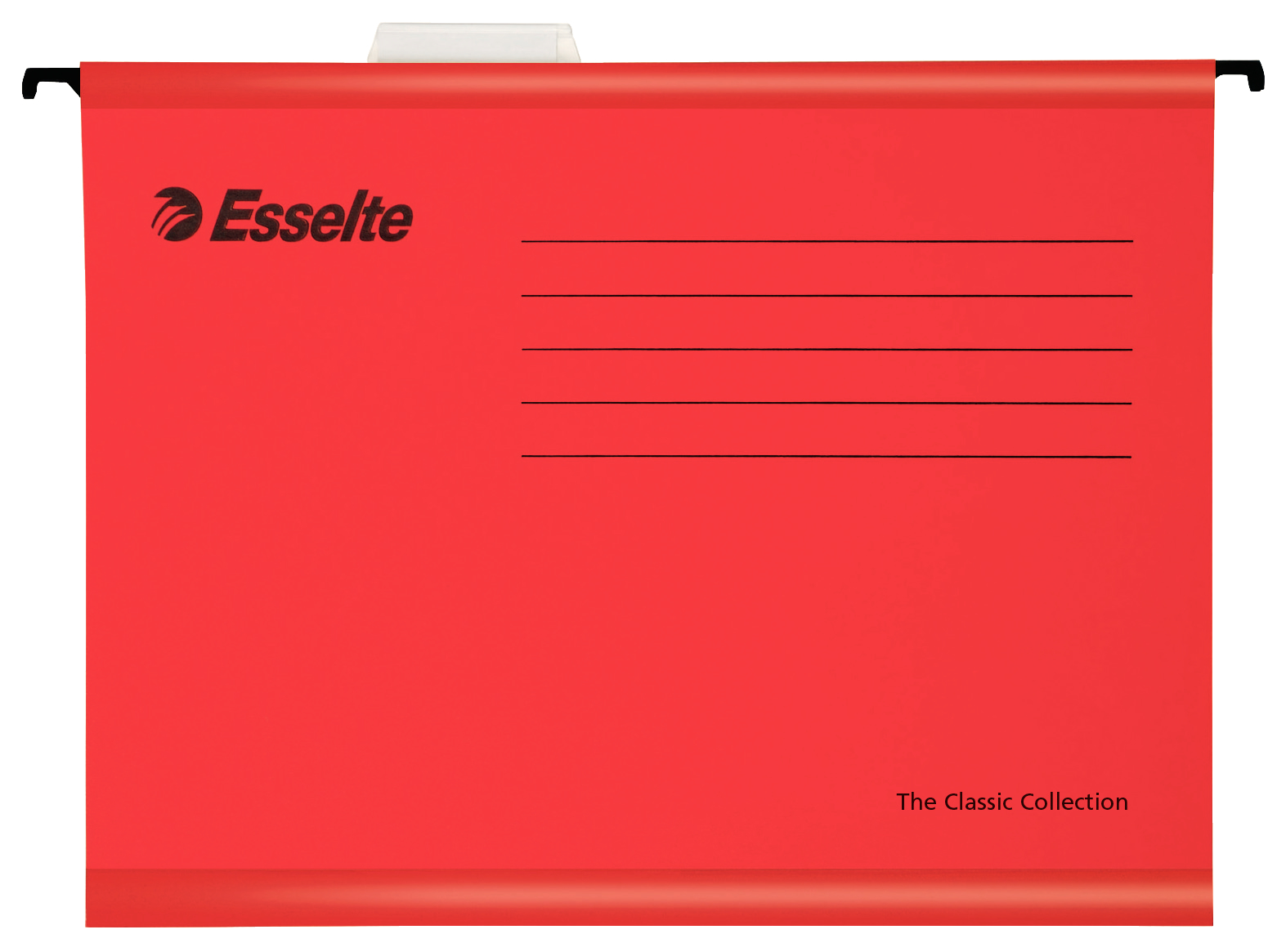 Esselte Classic A4 Suspension File Board 15mm V Base Red (Pack 25)