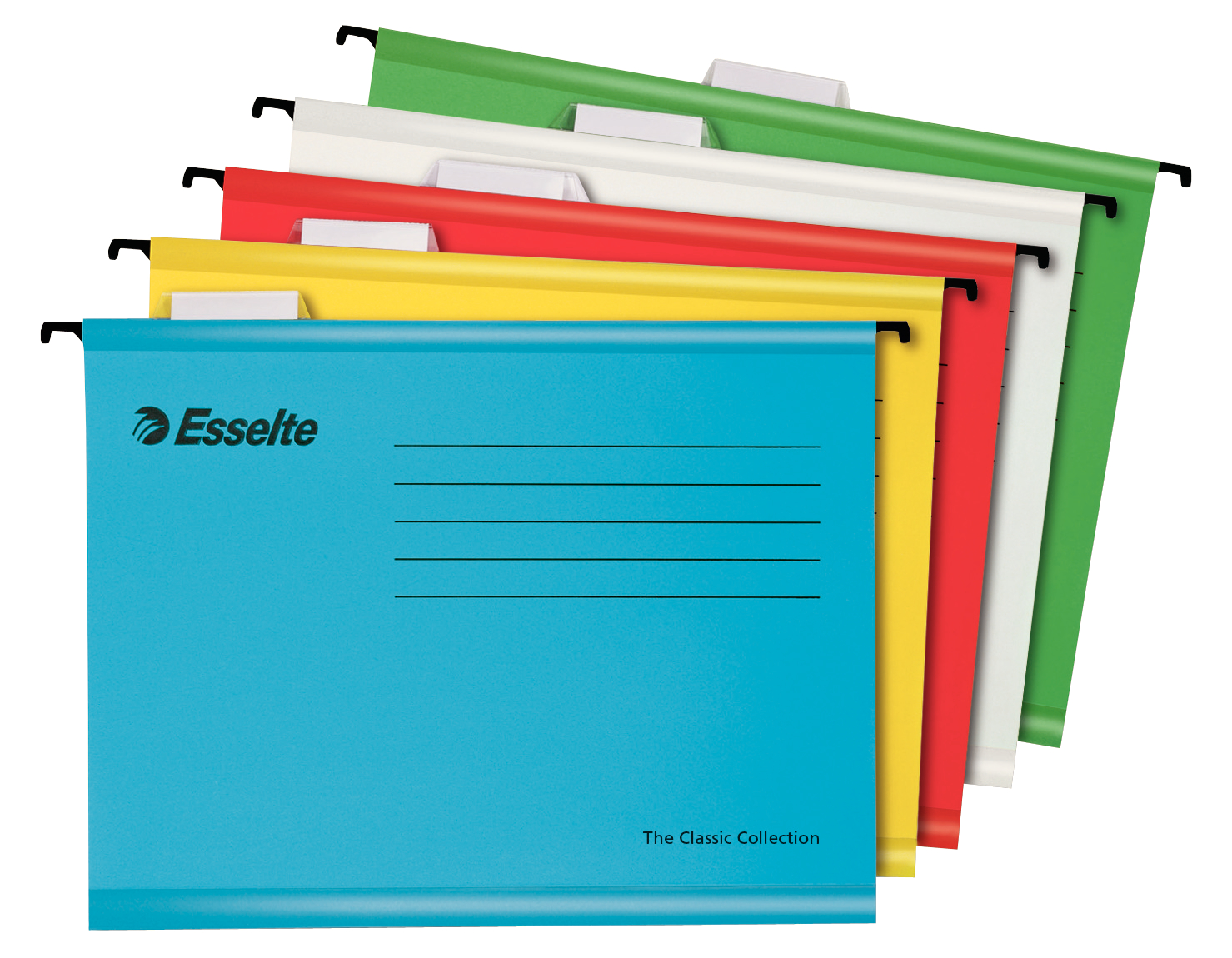 E:SUSP.FILE CLASSIC A4 10PCS ASSORTED