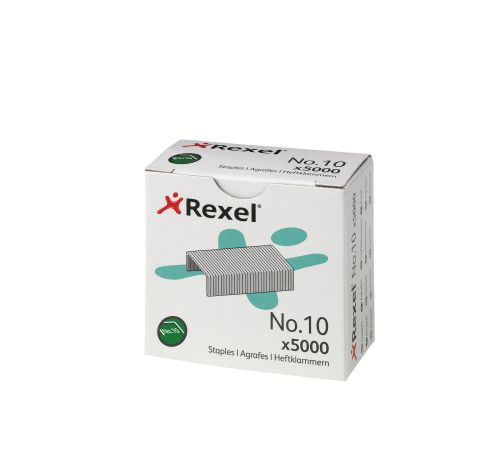 Rexel+No+10+4.5mm+Staples+%28Pack+5000%29+06005