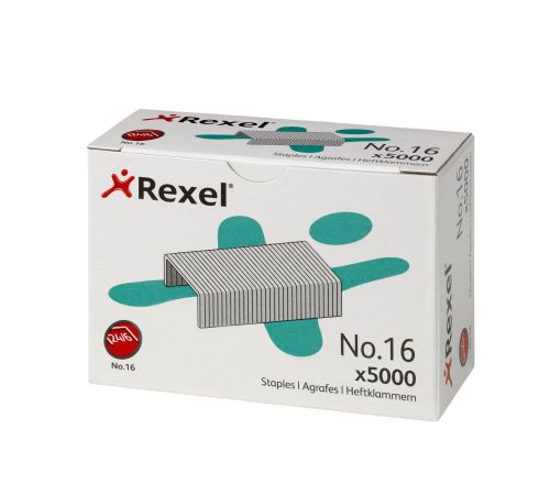 Rexel+No+16+6mm+Staples+%28Pack+5000%29+06010