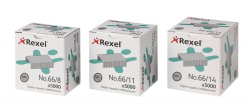 Rexel No66 Staples 8mm 06065 (PK5000)