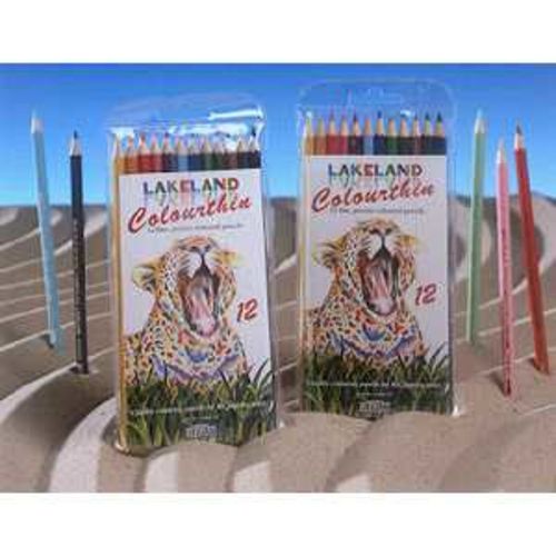 Lakeland+Colour+Thin+Colouring+Pencils+Hexagonal+Barrel+Hard-wearing+Wallet+Asstd+Ref+0700077+%5BPack+12%5D