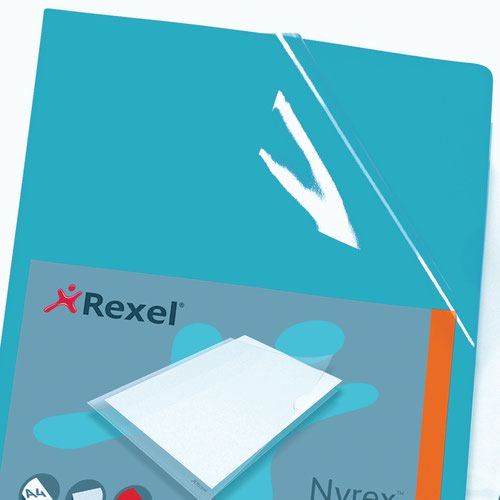 Rexel+Nyrex+Cut+Flush+Folder+Polypropylene+A4+110+Micron+Green+%28Pack+25%29+12161GN