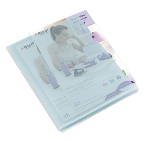 Rexel Budget Cut Flush Folder Polypropylene A4 135 Micron Clear (Pack 100) 12182