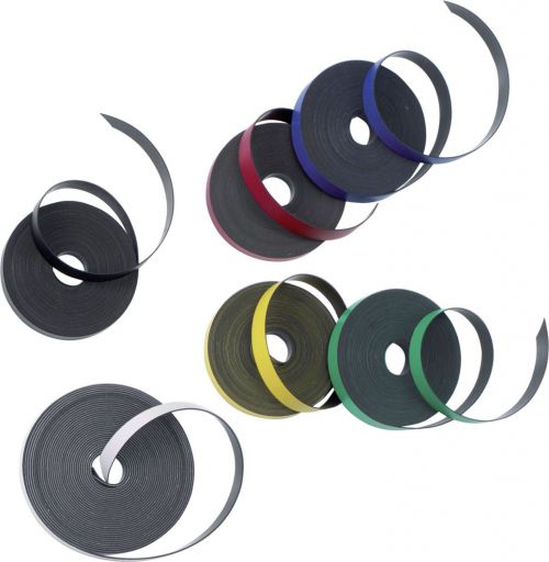 Nobo Magnetic Self-Adhesive Whiteboard Gridding Tape 10mmx10m Black 1901053
