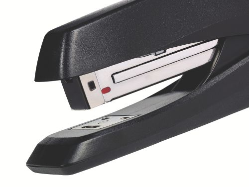 Rexel Ecodesk Half Strip Stapler Plastic 20 Sheet Black 2100029