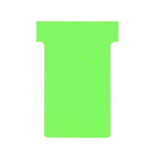 T Cards Nobo T-Cards A80 Size 3 Green (Pack 100) 32938913