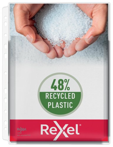 Rexel+Nyrex+Extra+Capacity+Multi+Punched+Pocket+with+Gusset+Polypropylene+A4+170+Micron+Top+Opening+Clear+%28Pack+5%29+13680