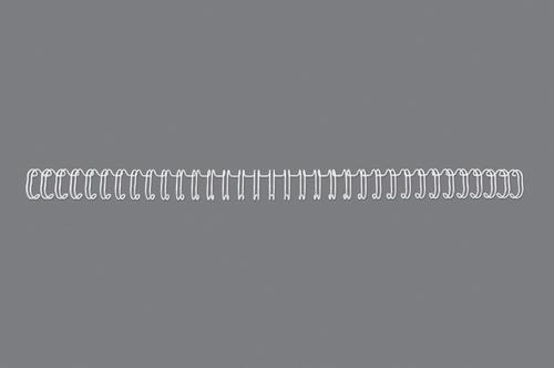 GBC Binding Wire Element A4 5mm 34 Loop White (Pack 100) 47901E