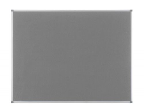 Nobo+Premium+Plus+Grey+Felt+Notice+Board+900x600mm+Ref+1915195