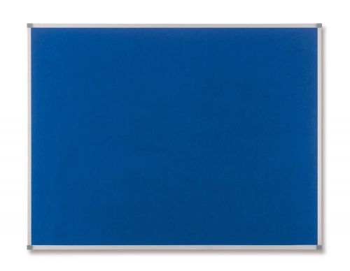 Nobo+Premium+Plus+Blue+Felt+Notice+Board+900x600mm+Ref+1915188