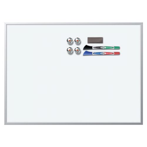 Nobo+Small+Magnetic+Whiteboard+Aluminium+Frame+585x430mm