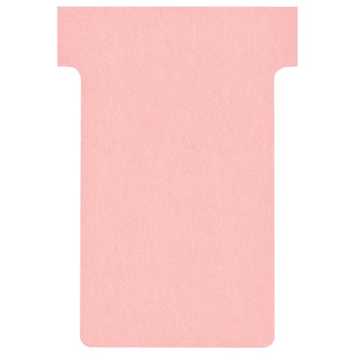 T Cards Nobo T-Cards A50 Size 2 Pink (Pack 100) 2002008