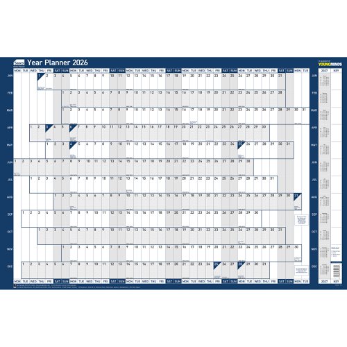 Sasco 2026 Original Year Wall Planner 915W x 610mmH With Wet Wipe Pen & Sticker Pack Unmounted - 2410262 Sasco 2026 Original Year Wall Planner 915W x 610mmH With Wet Wipe Pen & Sticker Pack Unmounted - 2410262